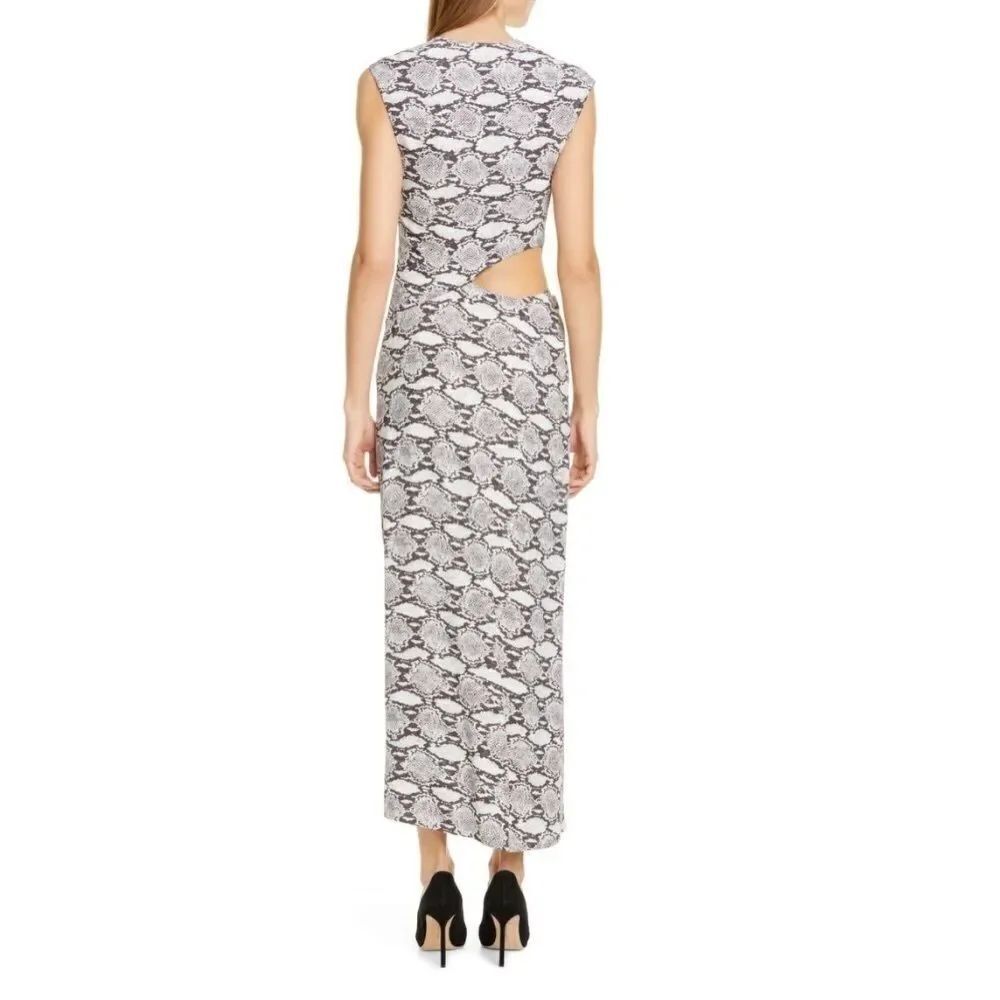 A. L. C | Beale Snakeskin Maxi Dress